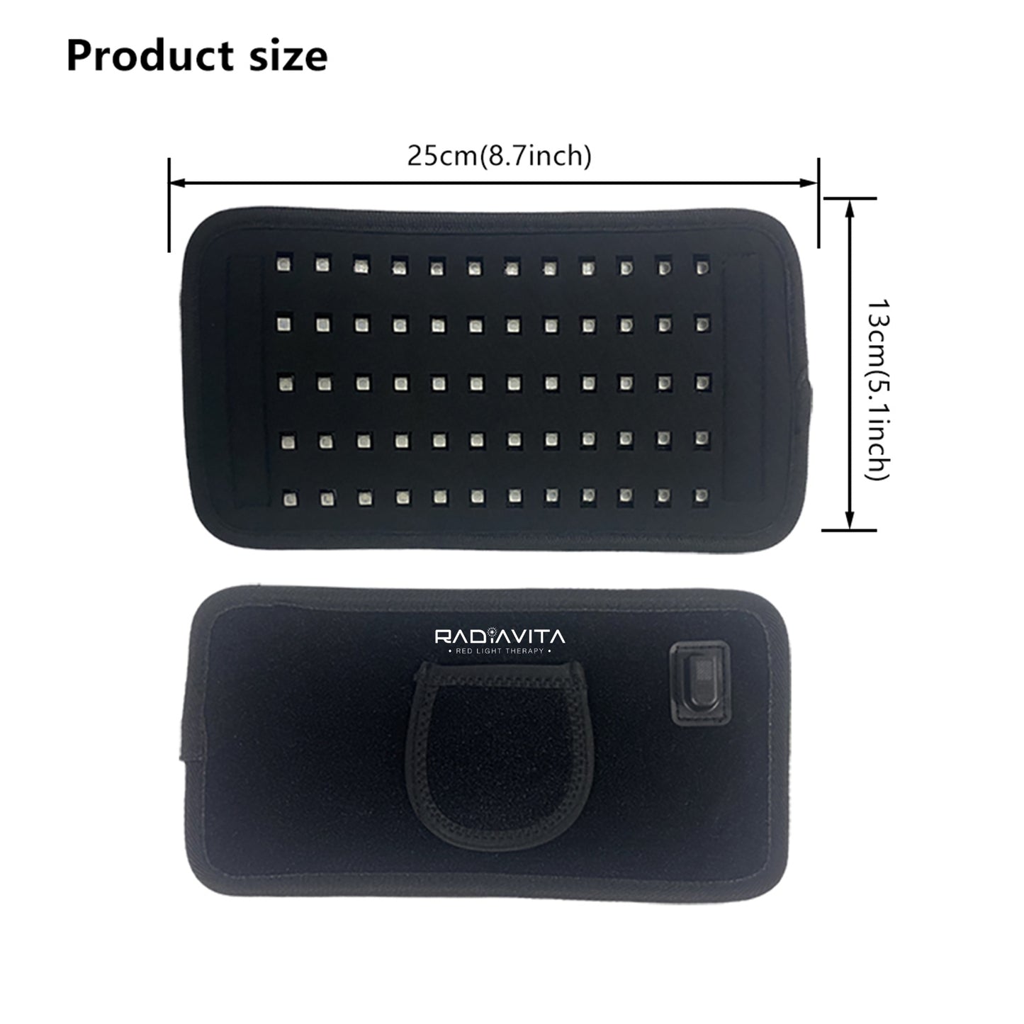 RadiaVita Mini Size Body Target Red Light Therapy Wrap