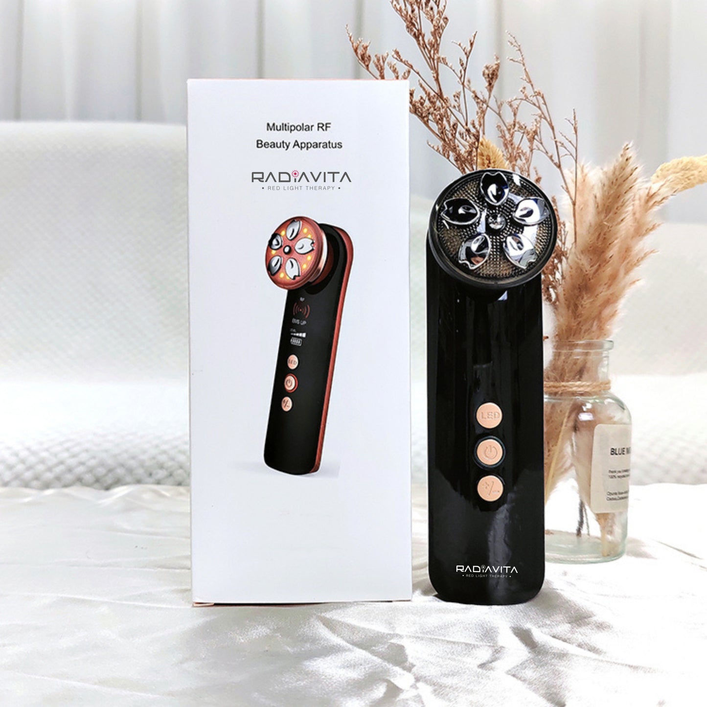RadiaVita 3-Color LED Face & Neck Versatile Skin Care Instrument