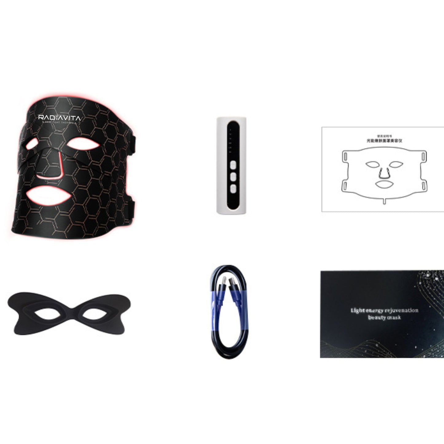 RadiaVita TLM200 Light Energy LED Face Mask
