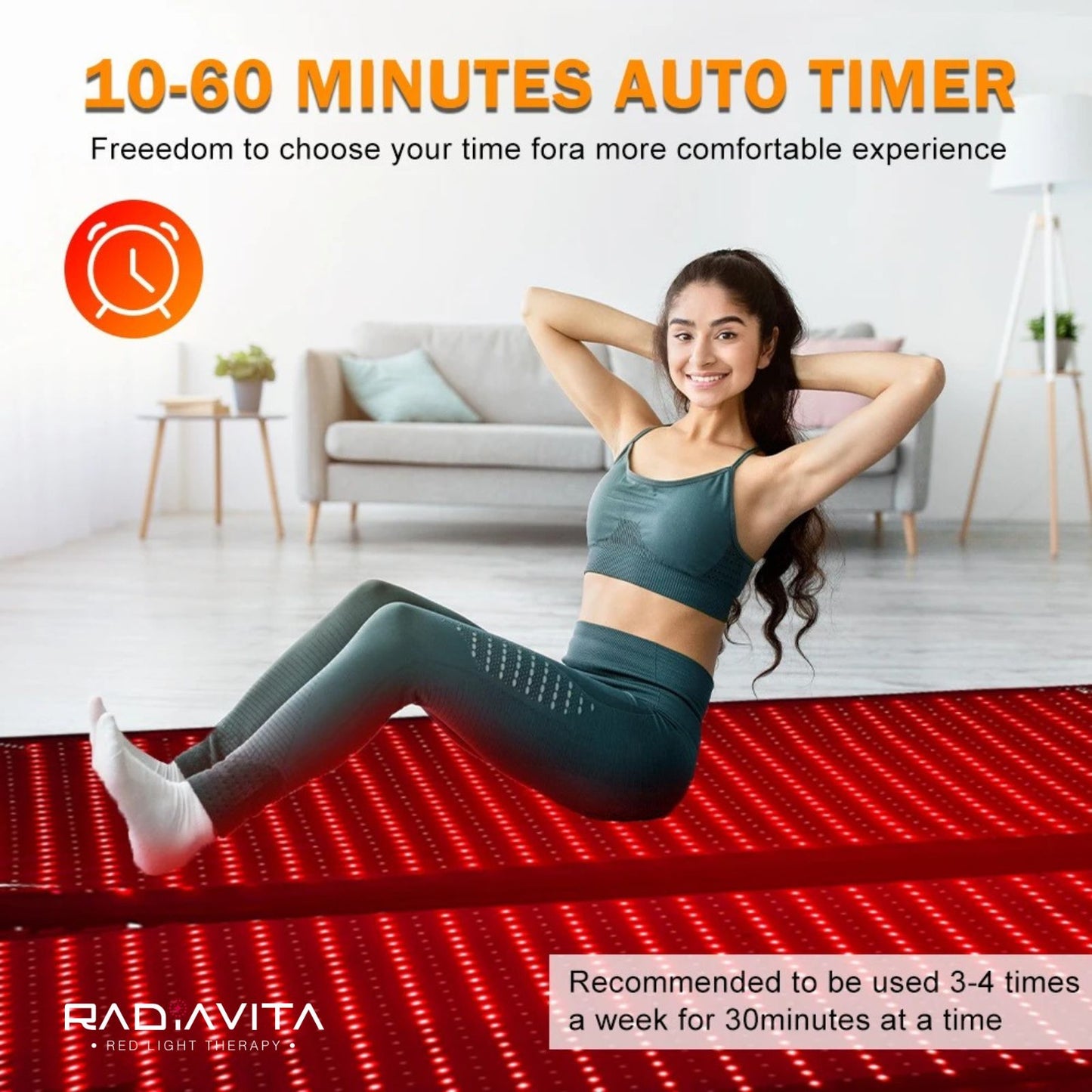 RadiaVita 360° Red Light Therapy Sleeping Bag