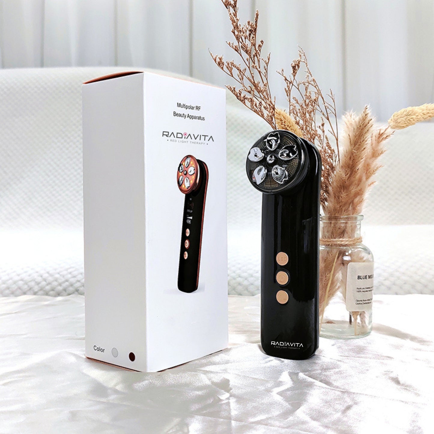 RadiaVita 3-Color LED Face & Neck Versatile Skin Care Instrument