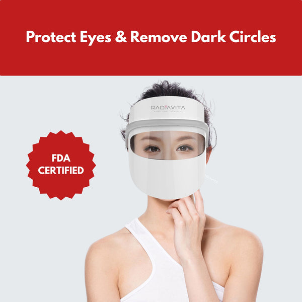 RadiaVita Advanced 7-Color LED Photon Face Mask (Premium Skin Rejuvenation & Anti-Aging Therapy)