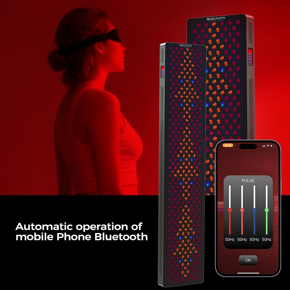 RadiaVita  RV1800 – Mega Size 10-Wavelength Red Light Therapy Panel
