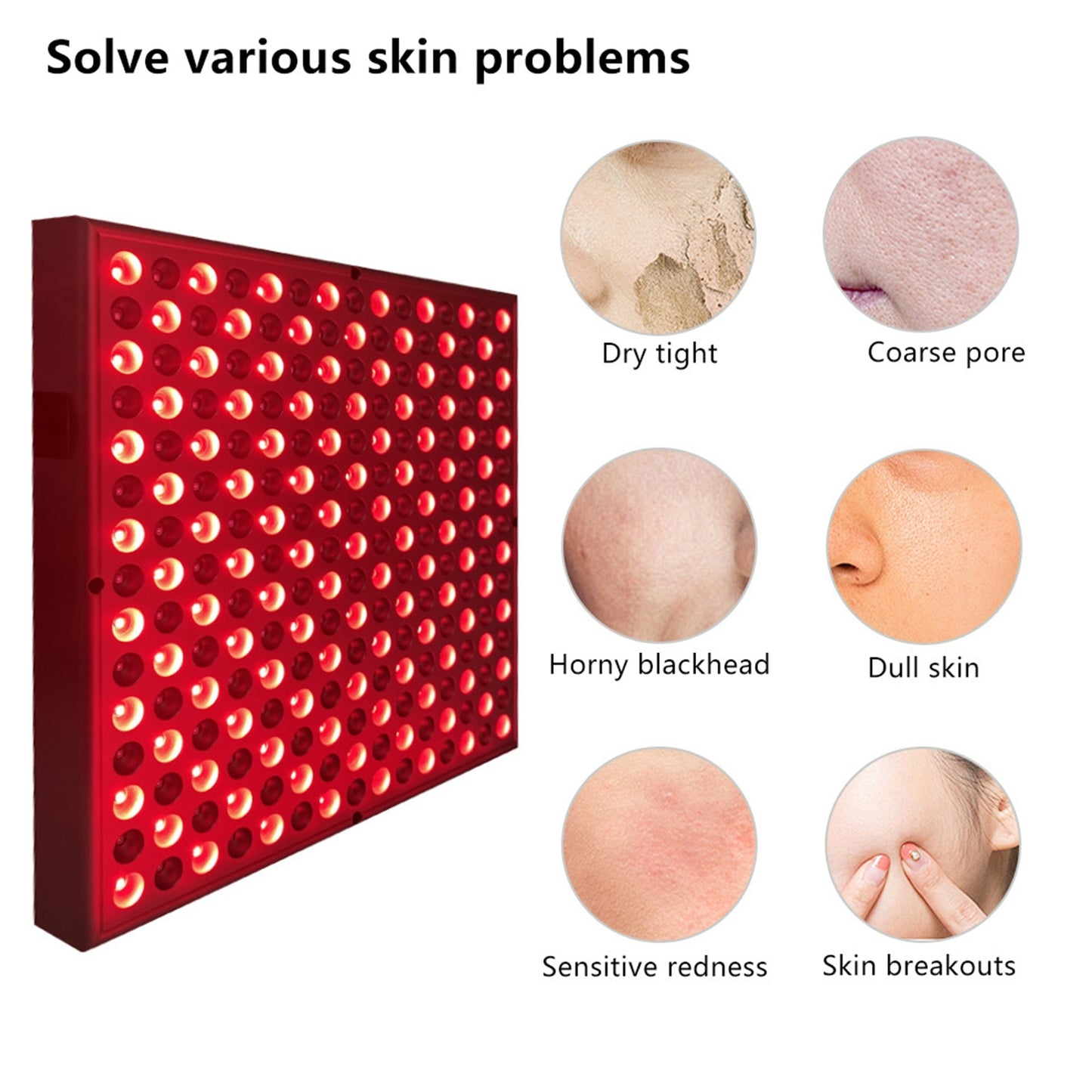 RadiaVita 225-LED Red & Near-Infrared Light Therapy Panel