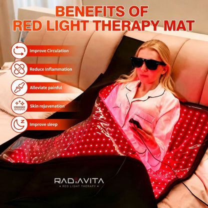 RadiaVita 360° Red Light Therapy Sleeping Bag