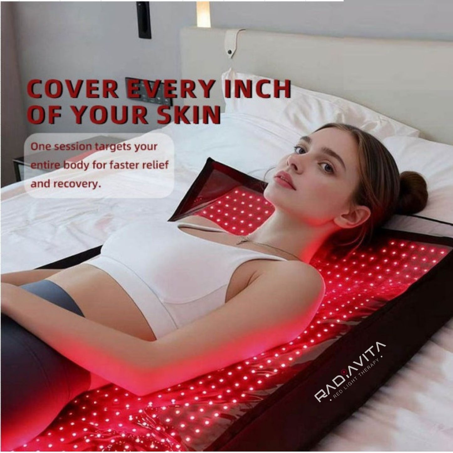 RadiaVita 360° Red Light Therapy Sleeping Bag