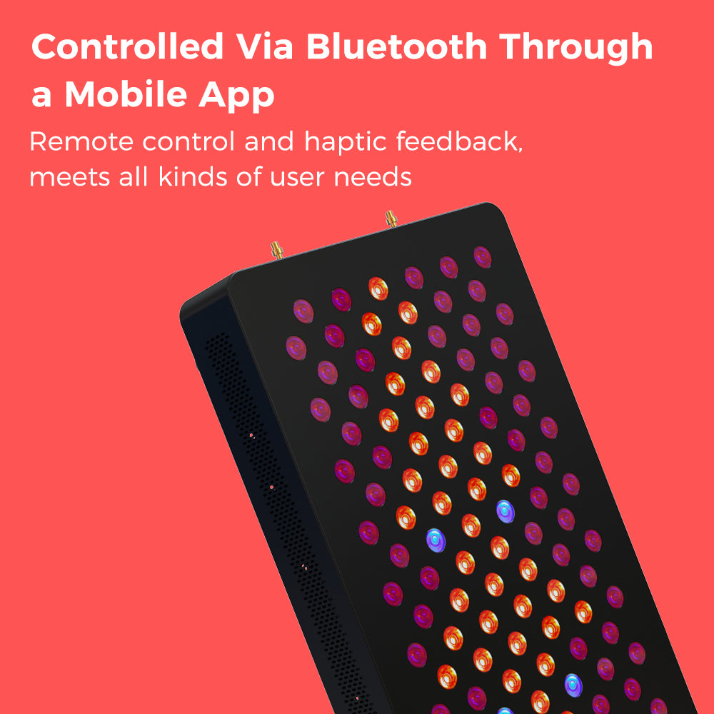 RadiaVita RV600 – Medium Size 10-Wavelength Red Light Therapy Panel