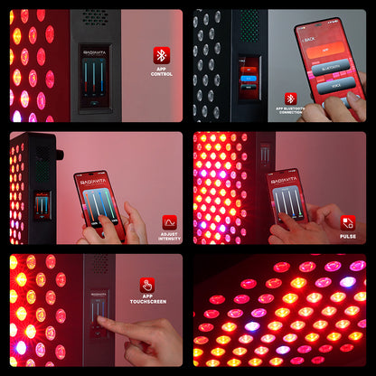 RadiaVita  RV1800 – Mega Size 10-Wavelength Red Light Therapy Panel