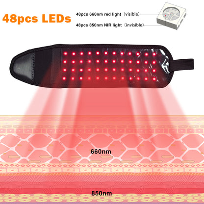 RadiaVita Built-in Battery Hand Wrist Red Light Therapy Wrap