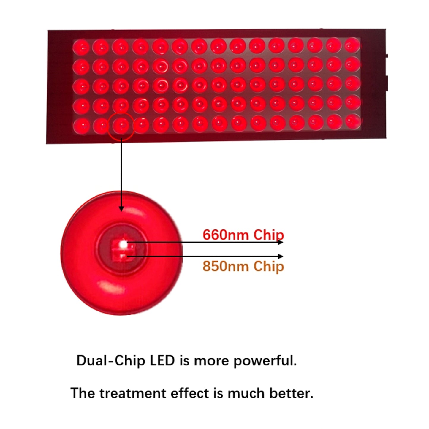 RadiaVita Red Light Therapy Panel with Adjustable Tripod Stand