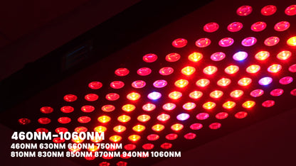 RadiaVita  RV1800 – Mega Size 10-Wavelength Red Light Therapy Panel