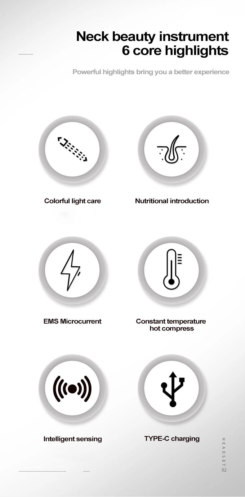 RadiaVita YC170 Neck & Face Beauty Device