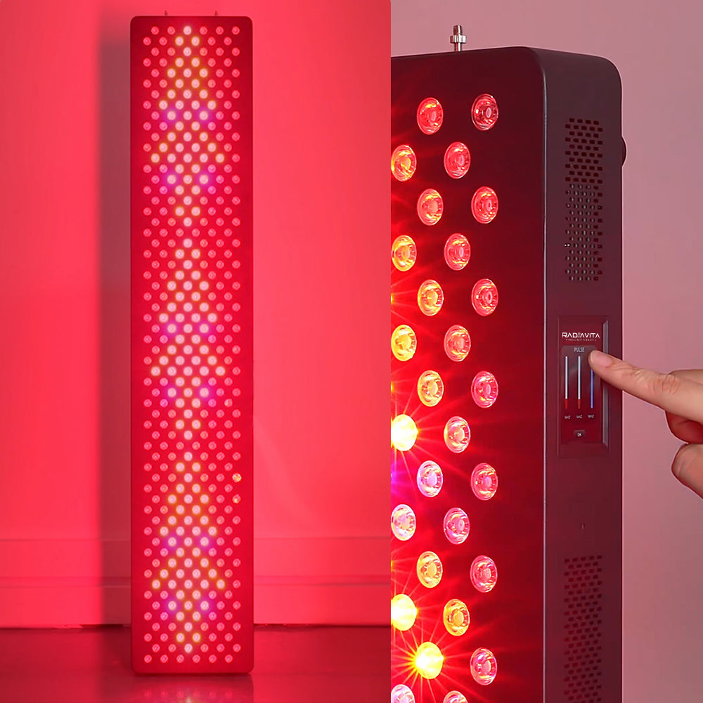 RadiaVita  RV1800 – Mega Size 10-Wavelength Red Light Therapy Panel