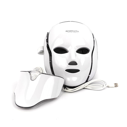 RadiaVita 7-Color LED Photon Face Mask (Skin Rejuvenation & Anti-Aging Light Therapy)