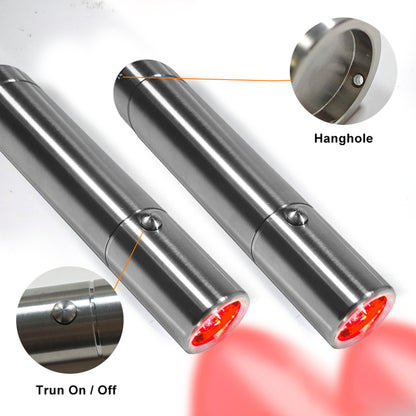 Red light therapy torch