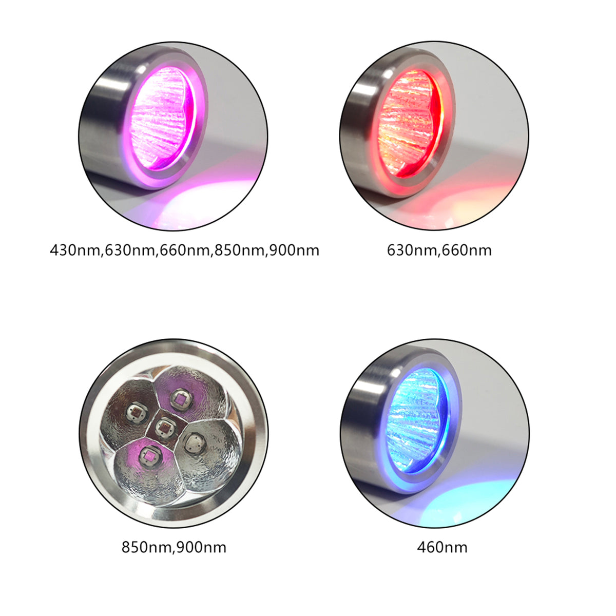 Red light therapy torch