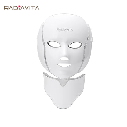RadiaVita 7-Color LED Photon Face Mask (Skin Rejuvenation & Anti-Aging Light Therapy)