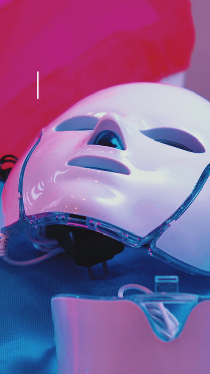 RadiaVita 7-Color LED Photon Face Mask (Skin Rejuvenation & Anti-Aging Light Therapy)